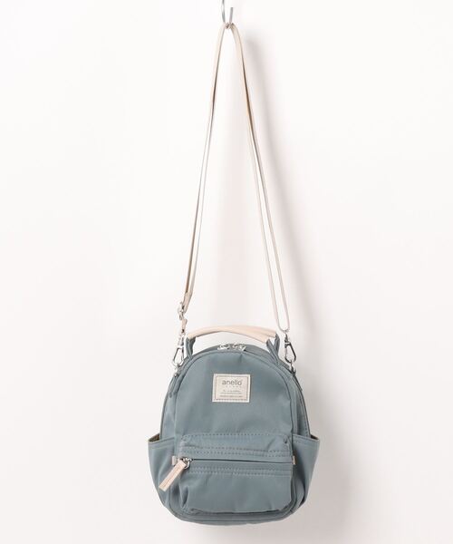 anello(アネロ)の「anello GRANDE / モッテ 2WAYナノショルダー / GHM0559(ショルダーバッグ・レディース・ベージュ/グレー/ピンク/ブルー/ブラック・ONESIZE)」の4枚目の写真