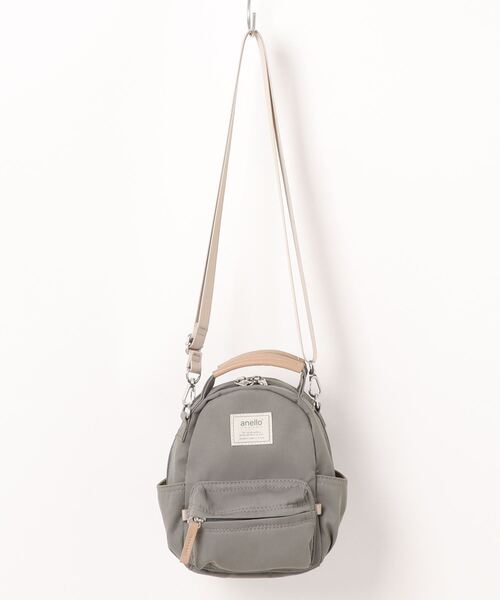 anello(アネロ)の「anello GRANDE / モッテ 2WAYナノショルダー / GHM0559(ショルダーバッグ・レディース・ベージュ/グレー/ピンク/ブルー/ブラック・ONESIZE)」の20枚目の写真