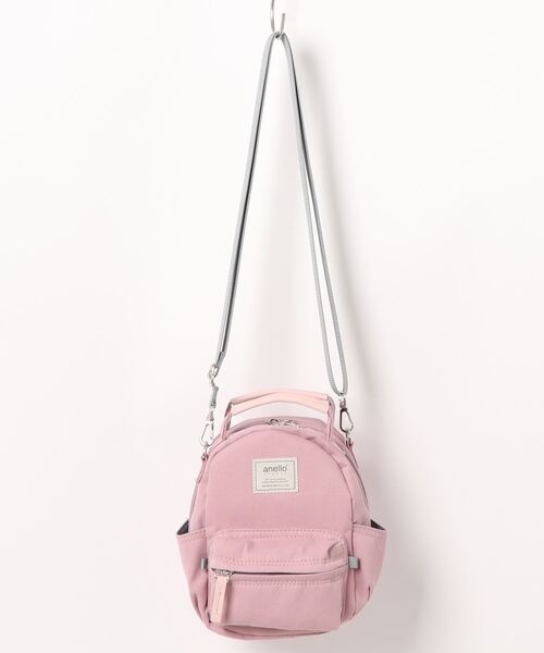 anello(アネロ)の「anello GRANDE / モッテ 2WAYナノショルダー / GHM0559(ショルダーバッグ・レディース・ベージュ/グレー/ピンク/ブルー/ブラック・ONESIZE)」の21枚目の写真
