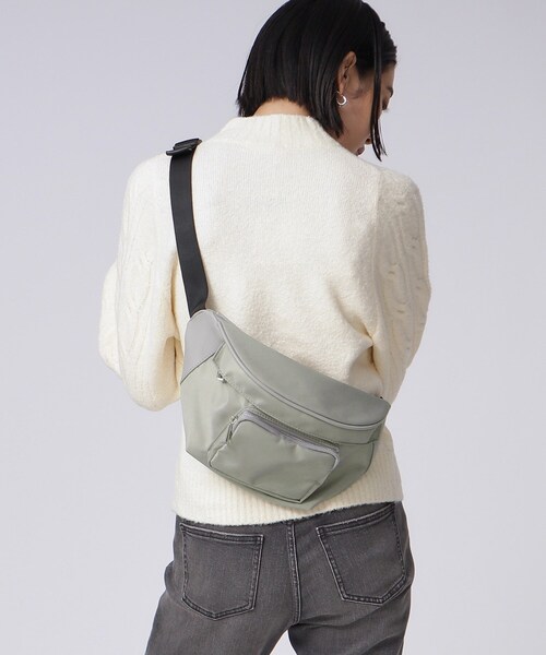 GALLEST（ギャレスト）の「◆ウエストポーチ（ボディバッグ/ウエストポーチ・レディース・アイボリー/カーキ/ブラック・00）」の3枚目の写真