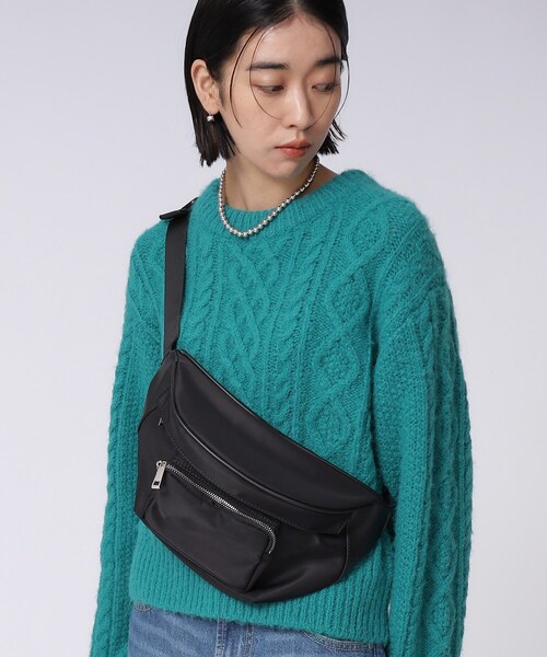 GALLEST（ギャレスト）の「◆ウエストポーチ（ボディバッグ/ウエストポーチ・レディース・アイボリー/カーキ/ブラック・00）」の6枚目の写真