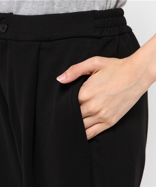 koe(コエ)の「ポンチ裾キリカエパンツ(その他パンツ・レディース・ブラック/ネイビー・MEDIUM/SMALL/LARGE)」の10枚目の写真