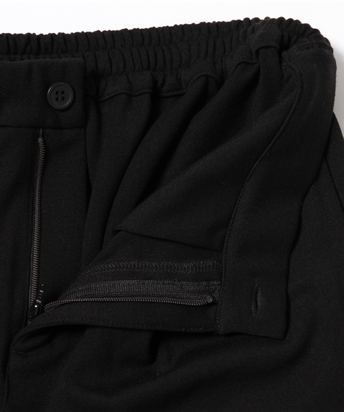 koe(コエ)の「ポンチ裾キリカエパンツ(その他パンツ・レディース・ブラック/ネイビー・MEDIUM/SMALL/LARGE)」の3枚目の写真