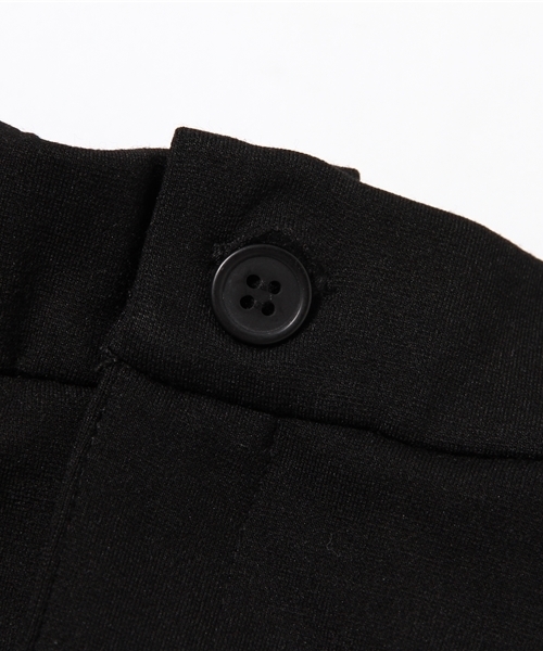 koe(コエ)の「ポンチ裾キリカエパンツ(その他パンツ・レディース・ブラック/ネイビー・MEDIUM/SMALL/LARGE)」の4枚目の写真