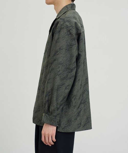 【美品】PUBLIC TOKYO プラスタージャガードシャツ / 半袖 PUBLIC TOKYO（パブリックトウキョウ）の「プラスタージャガード