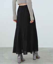 CODE A | CODE A｜sheer flare skirt(スカート)