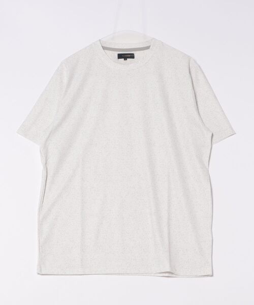 TAKA-Q(タカキュー)の「【ストレッチ】タカキュー メッシュ 転写プリント クルーネック 半袖 Tシャツ(Tシャツ/カットソー・メンズ・ライトグレー/ブルー/ホワイト×ブラック・LARGE/X-LARGE/MEDIUM)」の11枚目の写真
