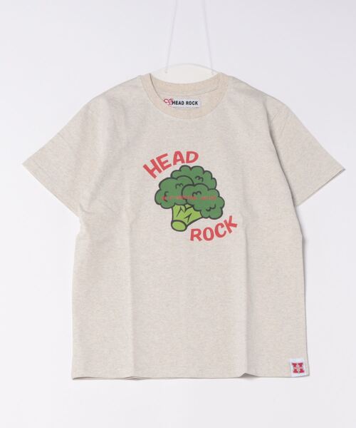 HEAD ROCK(ヘッドロック)の「半袖Tシャツ(大人)(Tシャツ/カットソー・レディース・ネイビー/オートミール/スミクロ・185/175/165)」の2枚目の写真
