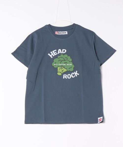 HEAD ROCK(ヘッドロック)の「半袖Tシャツ(大人)(Tシャツ/カットソー・レディース・ネイビー/オートミール/スミクロ・185/175/165)」の3枚目の写真