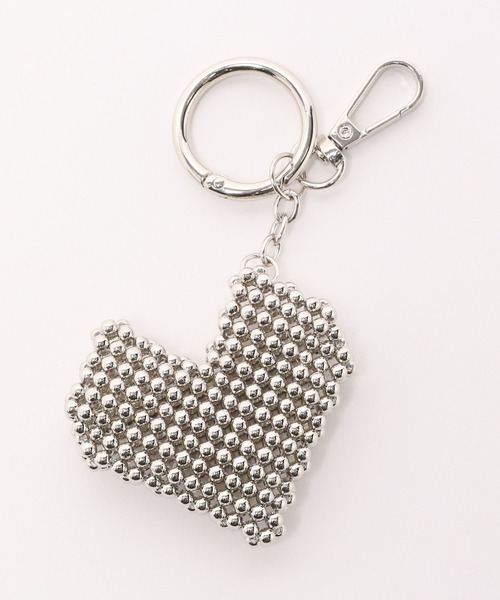 セール】ハートビーズチャーム 113880（キーホルダー）｜Me%（ミィ