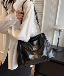 NANEA | チェーンショルダー2WAYトートバッグ(トートバッグ)