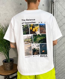 RVCA（ルーカ）の「RVCA/ルーカ 半袖Tee オーバーサイズ バックプリント/フォトデザイン BE04A-241（Tシャツ/カットソー・メンズ）」