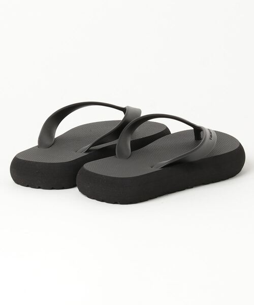 TIGORA（ティゴラ）の「ティゴラ TIGORA TR Flip Flops BK（サンダル・レディース・ブラック・24-25cm/20-21cm/18-19cm/26-27/28-29/22-23）」の2枚目の写真
