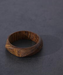 N.（N. Natural Beauty Basic） | 変形ウッドバングル(バングル/リストバンド)