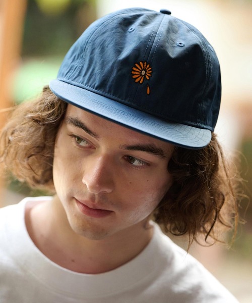 mko12051- GERBERA EMB NYLON BB CAP キャップ（キャップ）｜UN-FILLED（アンフィルド）