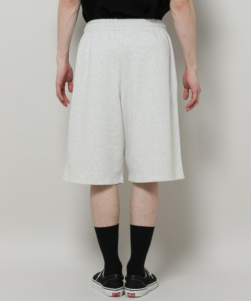 ALAND（エーランド）の「【UNISEX】ALAND／ルーズワイドスウェットショーツ（スウェットパンツ・レディース・ライトグレー/ネイビー・FREE）」の20枚目の写真