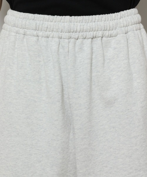 ALAND（エーランド）の「【UNISEX】ALAND／ルーズワイドスウェットショーツ（スウェットパンツ・レディース・ライトグレー/ネイビー・FREE）」の21枚目の写真