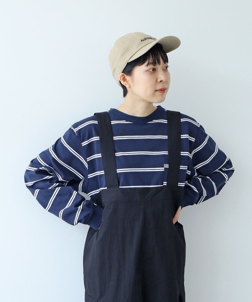 【セール】切り替えボーダー ポケットカットソー（Tシャツ/カットソー）｜PAR ICI（パーリッシィ）