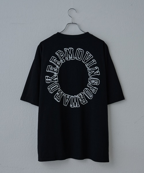 COLONY 2139（コロニートゥーワンスリーナイン）の「サークルロゴプリントTシャツ（Tシャツ/カットソー・メンズ・ホワイト/ブラック・MEDIUM/LARGE）」の9枚目の写真