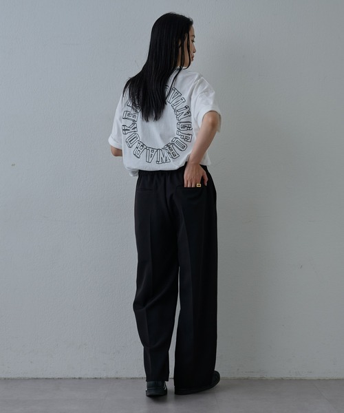 COLONY 2139（コロニートゥーワンスリーナイン）の「サークルロゴプリントTシャツ（Tシャツ/カットソー・メンズ・ホワイト/ブラック・MEDIUM/LARGE）」の15枚目の写真