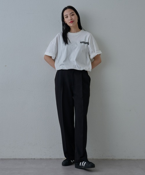 COLONY 2139（コロニートゥーワンスリーナイン）の「サークルロゴプリントTシャツ（Tシャツ/カットソー・メンズ・ホワイト/ブラック・MEDIUM/LARGE）」の17枚目の写真