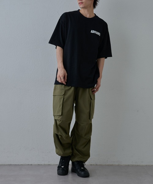 COLONY 2139（コロニートゥーワンスリーナイン）の「サークルロゴプリントTシャツ（Tシャツ/カットソー・メンズ・ホワイト/ブラック・MEDIUM/LARGE）」の18枚目の写真