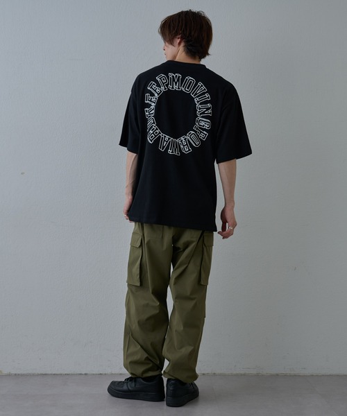 COLONY 2139（コロニートゥーワンスリーナイン）の「サークルロゴプリントTシャツ（Tシャツ/カットソー・メンズ・ホワイト/ブラック・MEDIUM/LARGE）」の20枚目の写真