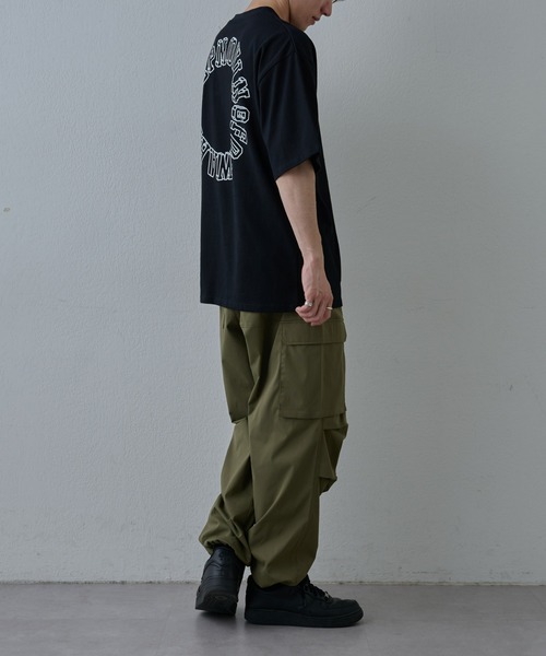 COLONY 2139（コロニートゥーワンスリーナイン）の「サークルロゴプリントTシャツ（Tシャツ/カットソー・メンズ・ホワイト/ブラック・MEDIUM/LARGE）」の21枚目の写真