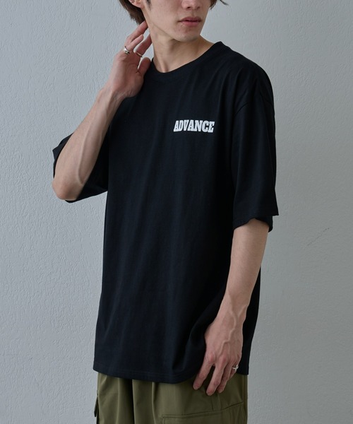 COLONY 2139（コロニートゥーワンスリーナイン）の「サークルロゴプリントTシャツ（Tシャツ/カットソー・メンズ・ホワイト/ブラック・MEDIUM/LARGE）」の10枚目の写真