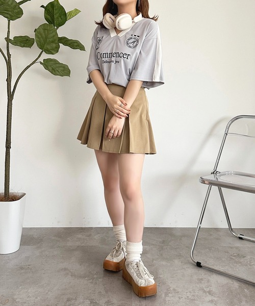 apres jour(アプレジュール)の「ルーズゲームT【ZOZOTOWN限定アイテム】(Tシャツ/カットソー・レディース・オフホワイト/グレー/ネイビー・フリー/X-LARGE)」の14枚目の写真