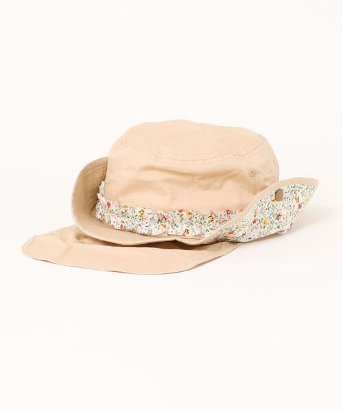 HAKKA KIDS（ハッカキッズ）の「花柄ウエスタンハット（ハット・キッズ・ベージュ/ピンク・S/M/L）」の3枚目の写真