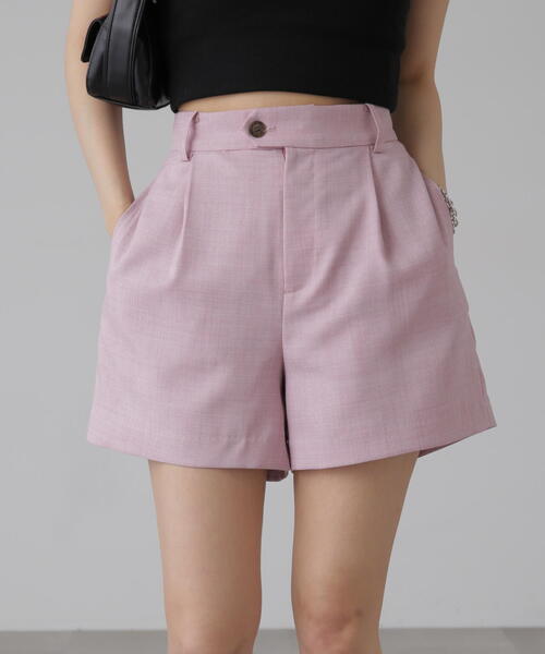 FREE'S MART（フリーズマート）の「【3サイズ展開XS-M】〈セットアップ対応〉ショートパンツ【低身長サイズ有】（その他パンツ・レディース・ホワイト/ピンク/グレー・X-SMALL/SMALL/MEDIUM）」の3枚目の写真