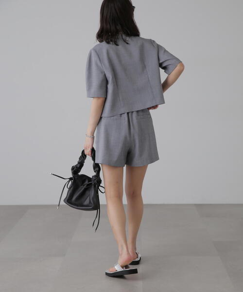 FREE'S MART（フリーズマート）の「【3サイズ展開XS-M】〈セットアップ対応〉ショートパンツ【低身長サイズ有】（その他パンツ・レディース・ホワイト/ピンク/グレー・X-SMALL/SMALL/MEDIUM）」の16枚目の写真