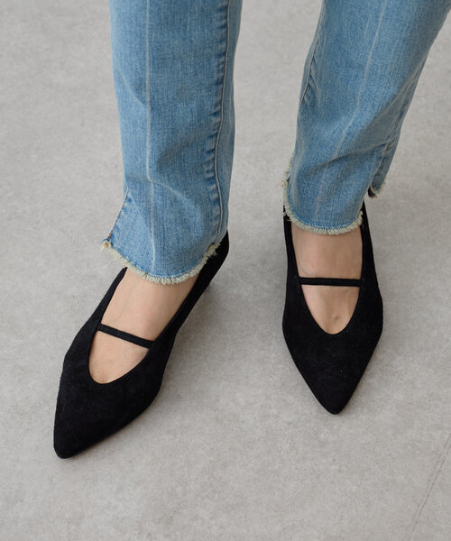 BEARDSLEY（ビアズリー）の「ポイントパンプス（ブーツ・レディース・ブラック/キャメル・23/23.5/24/24.5）」の16枚目の写真