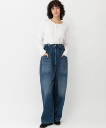 Johnbull | 10.5オンスデニムオーバーサスペンダーパンツ(デニムパンツ)