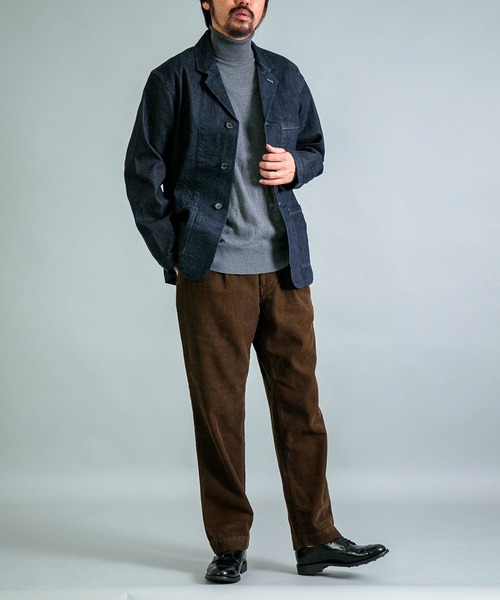 OMNIGOD mens / オムニゴッド] 12ozストレッチデニム ユーロワーク