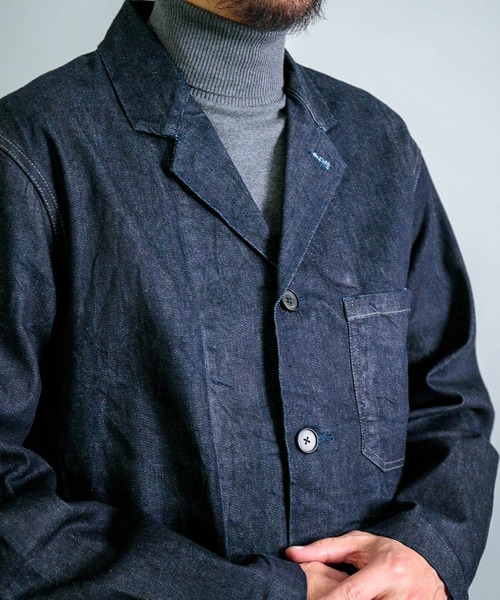 OMNIGOD mens / オムニゴッド] 12ozストレッチデニム ユーロワーク