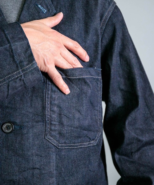 OMNIGOD mens / オムニゴッド] 12ozストレッチデニム ユーロワーク