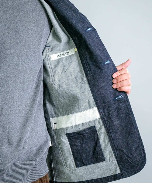 OMNIGOD mens / オムニゴッド] 12ozストレッチデニム ユーロ