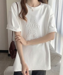 立体ロゴ オーバー Tシャツ
