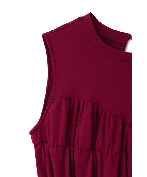 JILLSTUART ギャザーＡラインカットワンピース ワイン JILLSTUART ギャザーAラインカットワンピース ワイン - メルカリ