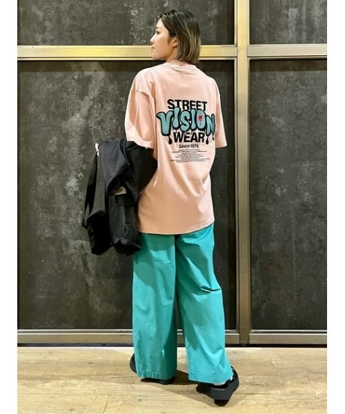 ハート柄モチーフロゴTシャツ&ショートパンツ ハート柄 刺繍ロゴ Tシャツ FX22S079【Fano Studios