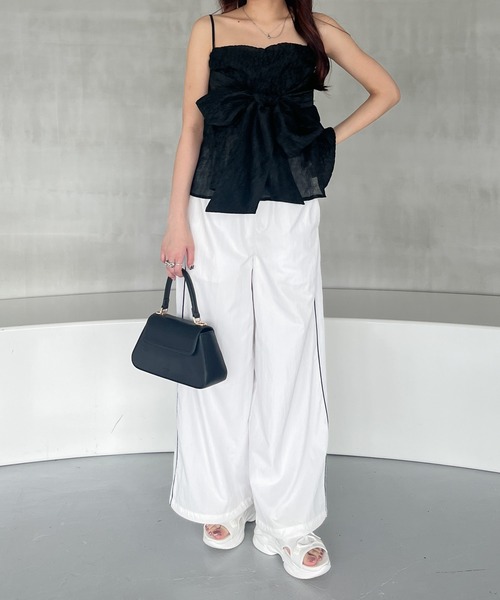 Heather（ヘザー）の「フラップハンドルBAG　129450（ショルダーバッグ・レディース・ホワイト/ブルー/ブラック・ONE SIZE）」の7枚目の写真