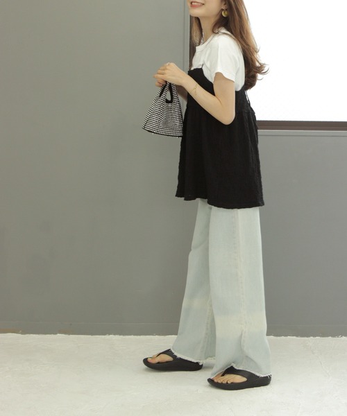 SOROTTO（ソロット）の「超軽量！厚底ビーチサンダル/EVA素材クッションサンダル（サンダル・レディース・ブラック・37-38/35-36/40-41/39-40）」の17枚目の写真