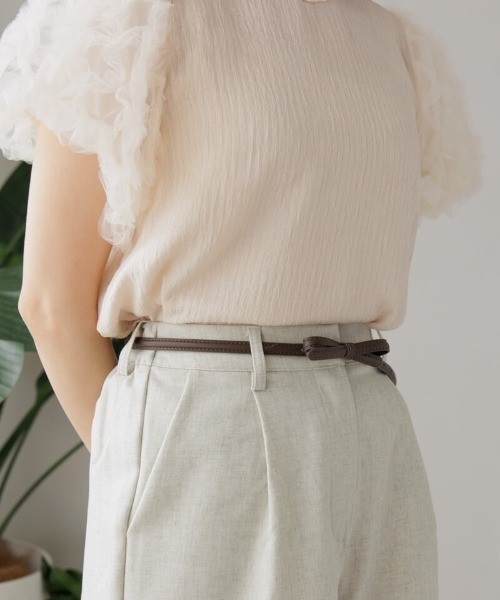 リボンベルト（ベルト）｜flower（フラワー）のファッション通販