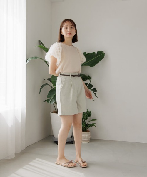 flower（フラワー）の「リボンベルト（ベルト・レディース・ブラック/ブラウン・FREE）」の7枚目の写真