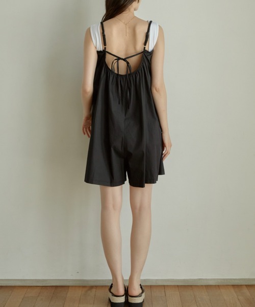 ACYM（アシーム）の「Box cami オールインワン（つなぎ/オールインワン・レディース・ブラック/カーキ・FREE）」の17枚目の写真