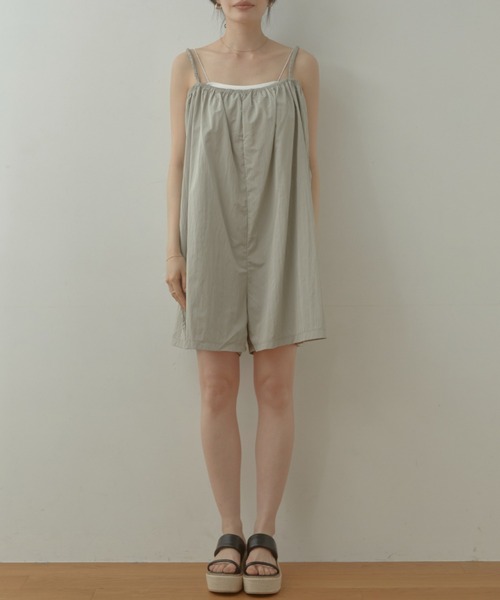 ACYM（アシーム）の「Box cami オールインワン（つなぎ/オールインワン・レディース・ブラック/カーキ・FREE）」の18枚目の写真