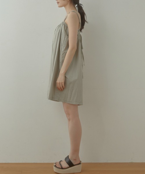 ACYM（アシーム）の「Box cami オールインワン（つなぎ/オールインワン・レディース・ブラック/カーキ・FREE）」の19枚目の写真