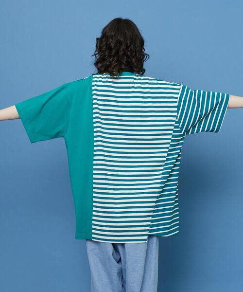 FRAPBOIS（フラボア）の「シャコウボーダー カットソー（Tシャツ/カットソー・レディース・エメラルド/ブラック・1）」の17枚目の写真